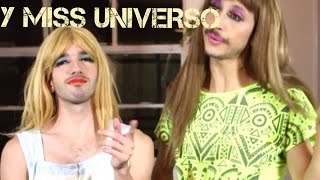 LAS YEYE´S Y MISS UNIVERSO [upl. by Giah330]