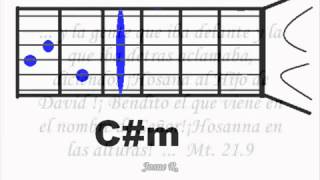 Alabanza con acorde hosana en las alturas [upl. by Roi]