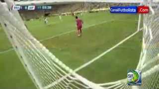 Crazy goal by Neymar vs Japan in Fifa Confederations Cup 2013 [upl. by Owena]