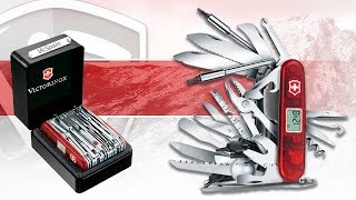 VICTORINOX SWISSCHAMP XAVT  80 USES  16795XAVT REVIEW [upl. by Esialb495]