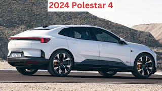 AllNew 2024 Polestar 4  Walkaround  Specs  Updates  Review [upl. by Suoivatco]