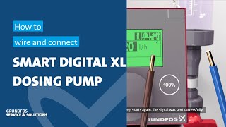 How to wire and connect Grundfos Smart Digital XL Dosing Pump [upl. by Gaston]