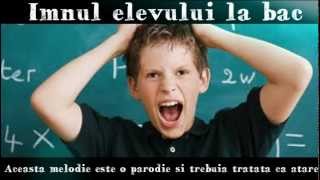 IMNUL ELEVULUI LA BAC 2013 Official Audio [upl. by Naeerb146]