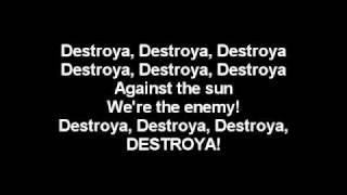 My Chemical Romance  Destroya Lyrics [upl. by Chance26]