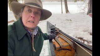 3 Minutes with a Maine Guide 72 Guides Box in the Canoe [upl. by Htebezile]