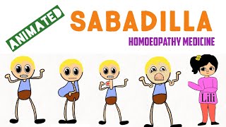 Sabadilla Homoeopathy Medicine  Allens Keynotes Animated Series [upl. by Cyndy906]