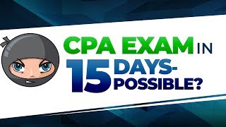 Can You Study amp Pass REG CPA Exam in 15 Days [upl. by Sells]