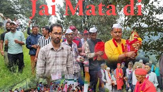 Maa Bhagwati Pooja Toli  kumaoni culture  Jai devbhumi I Jai Maa Nanda [upl. by Kenn]