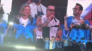 Franco Ricciardi feat Rocco Hunt Treno Live Stadio Maradona 10623 [upl. by Brina]