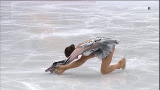 Alina Zagitova European Champs 2018 SP 1 8027 E [upl. by Auka337]