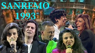 SANREMO 1993 TUTTE LE CANZONI RUGGGERI ZERO PAUSINI [upl. by Alfreda]