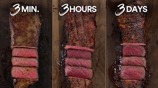 Time Experiment How long should you cook your STEAK [upl. by Alvira344]