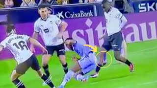 Mouctar Diakhaby injury vs Real Madrid vs Valencia pray for Mouctar Diakhaby injury vs Real Madrid [upl. by Amr]