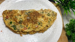 French omelette recipe  Easy and delicious French omelette breakfast [upl. by Quintessa]