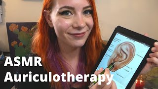 ASMR Auriculotherapy Treatment  Soft Spoken Personal Attention RP [upl. by Rufford]