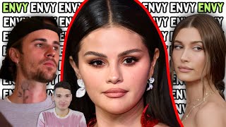 Is Selena Gomez JEALOUS of Hailey Bieber PREGNANCY PSYCHIC READING [upl. by Norvun]