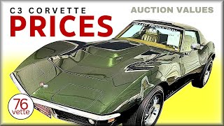 HOW MUCH do C3 Corvettes Sell For at AUCTION [upl. by Ariela]