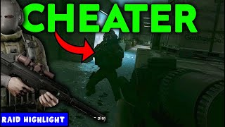 Fighting A LEVEL 69 CHEATER  Escape From Tarkov [upl. by Noiro]