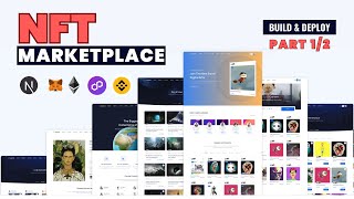 Build and Deploy a FullStack NFT Marketplace DApp  Nextjs Solidity Hardhat  Part 12 2024 [upl. by Ike]