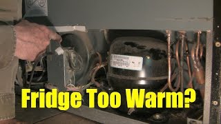 How to investigate and fix a fridge that is too warm [upl. by Deron]