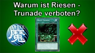 YuGiOh  Warum ist RiesenTrunade verboten [upl. by Sadnak862]