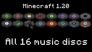 Minecraft  All Music Discs Included 120 [upl. by Shelagh]