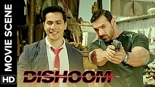 Teri Aukaat Tere Kaam Ke Beech Bar Bar Aa Jati Hai  Dishoom  Movie Scene [upl. by Feerahs]