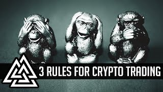 3 Rules To Trade Like A Pro In Crypto [upl. by Vasta]