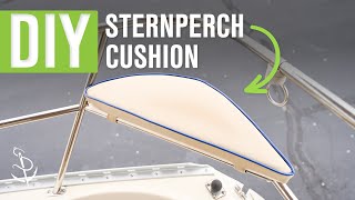 Sew Your Own Sternperch Seat Cushions for a Sailboat [upl. by Annahsar]