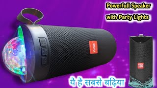 mz bluetooth speaker with party lights ৷ mz420sp bluetooth speaker [upl. by Wolsniw]