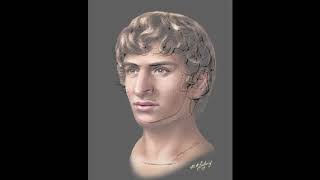 The Face of Antinous Artistic Reconstruction [upl. by Yekim]