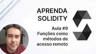 Aprenda Solidity 9 Funções como métodos remotos [upl. by Carree]