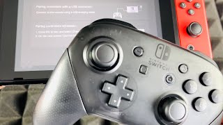 How to Connect Nintendo Switch Pro Controller 2021 [upl. by Oetsira]