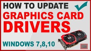 How to Update Graphics Card Driver in Windows 7  Tutorial [upl. by Ajat]