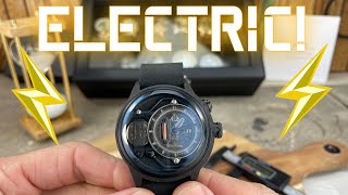 Electricianz Watch quotThe Blackoutquot  Quick Review  Unique Quartz Watch with LED Backlights [upl. by Jarrow]