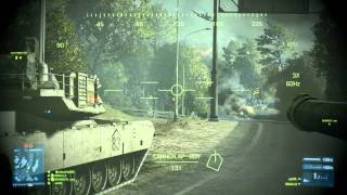 TANK M1ABRAMS SKILLS  BF3 GAMEPLAY ULTRA  90miLLA [upl. by Aliwt603]