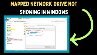 How to Fix Mapped Network Drive Not Showing in Windows 11 [upl. by Vedetta]