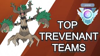 Team Building  Top Trevenant Great League Teams  Pokemon GO Battle League [upl. by Phineas]