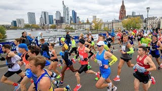 🇫🇷 Le Mainova Marathon de Francfort 2019 [upl. by Nemzzaj]