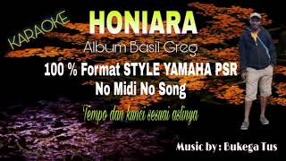 HONIARA ALBUM BASIL GREG karaoke version [upl. by Othello]