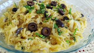 PORTUGUESE COD FISH RECIPE  Bacalhau à Brás [upl. by Saxe]