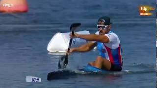 FINAL A K1 500 MEN  2018 ICF Canoe Sprint World Championships Montemor [upl. by Mirella]