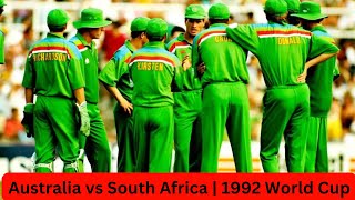 Australia vs South Africa  1992 World Cup  Full Highlights [upl. by Saturday]