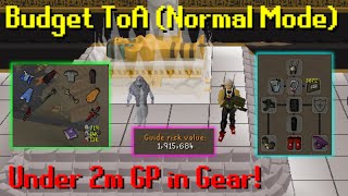 ToA Budget 150 Invocation Normal Mode Under 2m  OSRS Raids 3 [upl. by Croner]