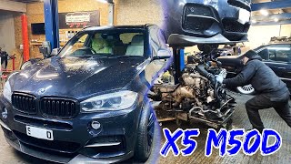 Bmw X5 50d TURBO REPLACEMENT AT 58K milesWHY [upl. by Clarinda915]