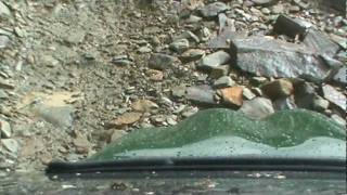 Drivers View Of Bomb Hole  Strata Florida [upl. by Annoik]