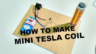 How to make a mini Tesla Coil [upl. by Hoover]