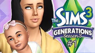 The Sims 3 Generations S3  Part 1  Nostalgic Feelz [upl. by Yentihw]