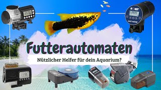 Futterautomaten für den Urlaub und Alltag  Aquarium und Urlaub geht das [upl. by Bernetta]