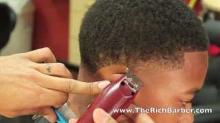 How To Taper Mini FroCurls  By Chuka The Barber [upl. by Andri]